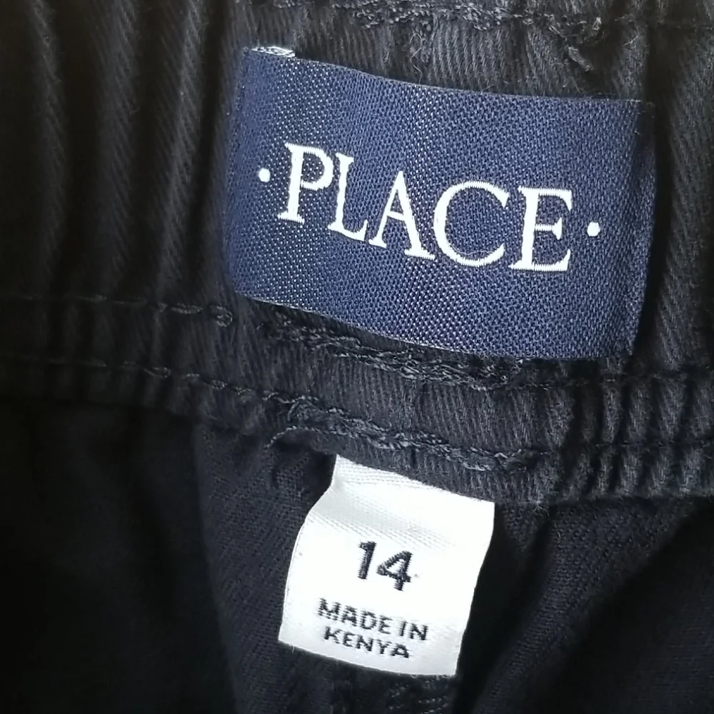 Childrens place navy cargo pants 14